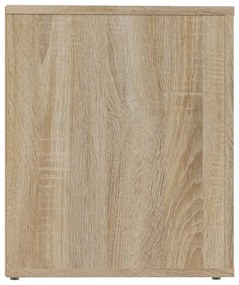 vidaXL Κομοδίνα 2 τεμ. Sonoma Δρυς 50 x 39 x 47 εκ.