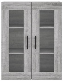 Ντουλάπι Τοίχου Γκρι Sonoma 69,5 x 34 x 90 εκ. - Γκρι