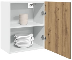 vidaXL κρεμαστά ντουλάπια Lyon 2 τεμ Artisan Oak Κατασκευασμένο ξύλο