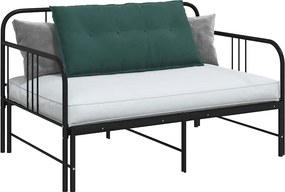 vidaXL Μαξιλάρι Πλάτης Σκούρο Πράσινο 100 x 50 x 19 cm