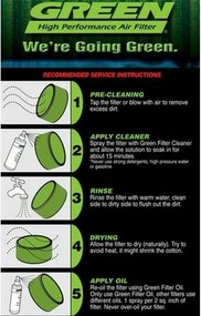 Φίλτρο αέρα Green Filters