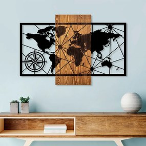 Διακοσμητικό Τοίχου (57x84) A-G World Map 899SKL2626