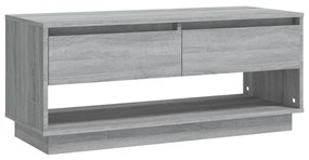 vidaXL Έπιπλο Τηλεόρασης Γκρι Sonoma 102x41x44 εκ. από Επεξεργ. Ξύλο