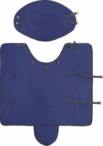 vidaXL Σαμάρι Ίππου Σκούρο πράσινο και μαύρο 145 cm Πολυεστέρας