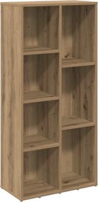 vidaXL Ντουλάπι βιβλίων Βελανιδιά τεχνίτη 50x25x104 cm