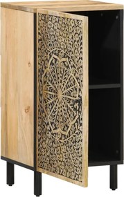 vidaXL Βοηθητικό Ντουλάπι 40 x 33 x 75 εκ. από Μασίφ Ξύλο Μάνγκο