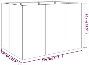 ΖΑΡΝΤΙΝΙΕΡΑ 120 X 80 X 80 ΕΚ. ΑΠΟ ΑΤΣΑΛΙ ΣΚΛΗΡΥΘΕΝ ΣΤΟΝ ΑΕΡΑ 824538