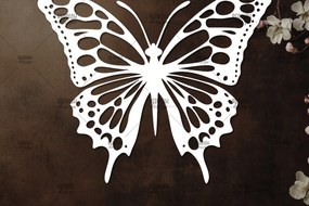 Intra απο ξύλο plywood 3mm-4mm πάχος Κοπή χαρτιού πεταλούδας , Σχέδιο κοπής χαρτιού Δίασταση 30x20 cm INTRAFABR-115823566