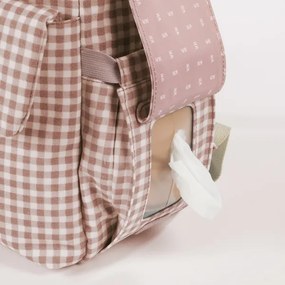 Τσάντα Αλλαξιέρα Backpack I Love Vichy Pink Walking Mum