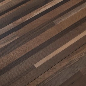 vidaXL Πλάκες Δαπέδου 36 pcs Καφέ με ρίγες 5,02 m² PVC