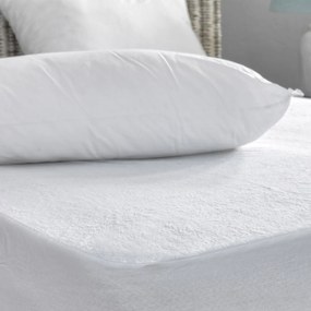 Κάλυμμα Μαξιλαριού Σετ  2τμχ Comfort Waterproof White Palamaiki 50Χ70 50x70cm 100% Βαμβάκι