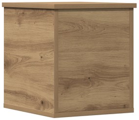vidaXL Κουτί Αποθήκευσης Artisan Oak 30x35x35 εκ, Φτιαγμένο από Επεξεργασμένο Ξύλο