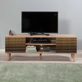 Έπιπλο τηλεόρασης Soho μελαμίνη sonoma 140x40x50εκ