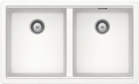 Νεροχύτης Schock Manhattan Cristalite 30290U-Leuko