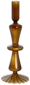 Γυάλινο Κηροπήγιο σε πράσινο χρώμα  25x9cm Etoile LM-544