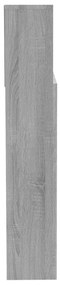 vidaXL Κεφαλάρι Με Αποθηκευτικό Χώρο Γκρι Sonoma 200 x 19 x 103,5 εκ.