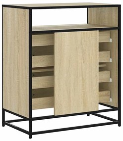 vidaXL Συρταριέρα Sonoma Δρυς 70x41x83,5 εκ. από Επεξεργασμένο Ξύλο