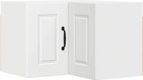 vidaXL Ντουλάπι Γωνίας Τοίχου PORTO Λευκό 57 x 57 x 40 εκ.