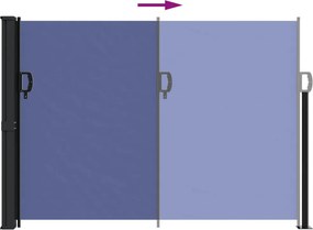 vidaXL Σκίαστρο Πλαϊνό Συρόμενο Μπλε 140 x 500 εκ.