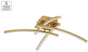 SE LED 65-4 XENA CEILING BRUSHED GOLD Ε3