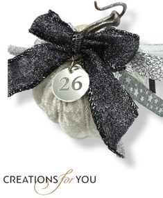 Κολοκύθα Εκρού βελούδινη μεσαία - Ασημί