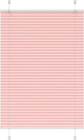 vidaXL Πλισέ περσίδα ροζ 95x150 cm Πλάτος υφάσματος 94,4 cm