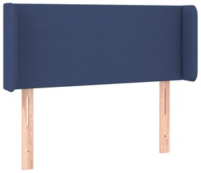 vidaXL Κεφαλάρι με Πτερύγια Μπλε 93x16x78/88 εκ. Υφασμάτινο