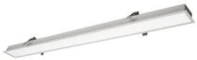 Γραμμικό Χωνευτό Trimless L1140 4000K Ανοδ. Dim. Station Ultra 3911-04114-4-U-D5 Viokef 3911-04114-4-U-D5 Ασημί