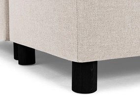 Γωνιακός Καναπές Scandinavian Choice C157, Ανοιχτό καφέ, 344x199x80cm