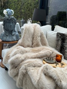 Ριχτάρι Καναπέ Μπεζ LOLITA 200x75