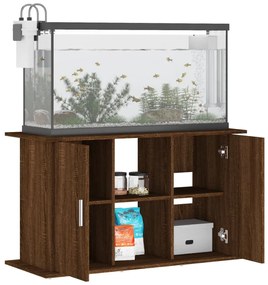 vidaXL Βάση Ενυδρείου Καφέ Δρυς 101x41x58 εκ. από Επεξεργασμένο Ξύλο