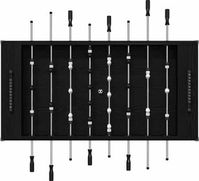 vidaXL Τραπέζι Φουτμπολ Μαύρη Δρυς 146,5 x 74 x 85 εκ.