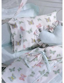 Σεντόνια Παιδικά 121 (Σετ 4τμχ) Aqua Down Town  Semi-double 100% Cotton Satin