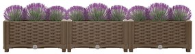 vidaXL Ζαρντινιέρα 120 x 40 x 23 εκ. από Πολυπροπυλένιο