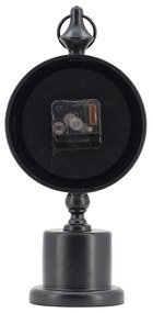 Artekko Clock Ρολόι Επιτραπέζιο Μεταλλικό Μαύρο (15.5x10.9x37.1)cm - 48180