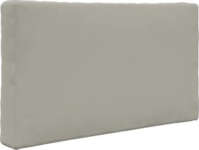 vidaXL Μαξιλάρι Καναπέ Εξωτερικού Χώρου 3 pcs Γκρι Πολυεστέρας