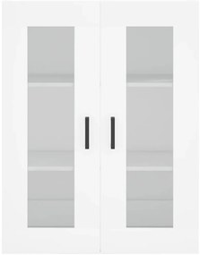 vidaXL Ντουλάπι Τοίχου Λευκό 69,5 x 34 x 90 εκ.