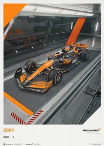 Εκτύπωση τέχνης McLaren Formula 1 Team - MCL38 - Whatever It Takes - 2024, Automobilist