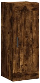 vidaXL Ντουλάπι Καπνιστή δρυς 34,5x34x180 εκ. από Επεξεργασμένο Ξύλο