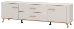 Έπιπλο τηλεόρασης DARWEN 180 3K2F2V Cashmere - Artisan Oak 180x40x53εκ. 180x40x53 εκ.