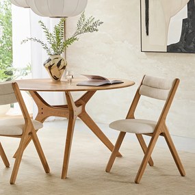 Καρέκλα Camminata από βελανιδιά και MDF – σχεδιασμός E. Gallina