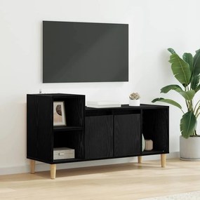 vidaXL Ντουλάπι TV Μαύρη Οξυά 100 x 35 x 55 εκ Επεξεργασμένο ξύλο