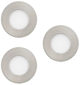 Φωτιστικό Χωνευτό Eglo 900111 FUEVA-Z Νίκελ ματ (Nickel Mat- Satin) 2700K - 6500K
