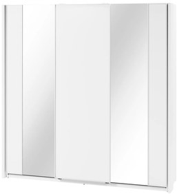 Ντουλάπα Fresno 137, Άσπρο, 235x230x70cm, 234 kg, Πόρτες ντουλάπας: Ολίσθηση | Epipla1.gr