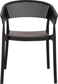 ΠΟΛΥΘΡΟΝΑ ΠΟΛΥΠΡΟΠΥΛΕΝΙΟΥ PERFOE HM5941.02 ΜΑΥΡΗ 56x50x73Υ εκ.