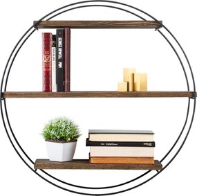 Wall Shelf Tulipa Black
Walnut