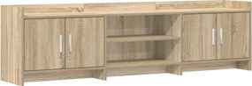 vidaXL Ντουλάπι TV 168 x 33 x 47 εκ. Sonoma Δρυς Επεξεργασμένο Ξύλο