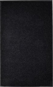 vidaXL Πατάκι Πόρτας Μαύρο 117x220 εκ. PVC