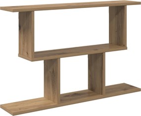 vidaXL Ράφι Τοίχου Artisan Δρυς 80 x 15 x 50,5 εκ