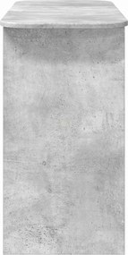 vidaXL Τραπέζι κονσόλας Σκυρόδεμα Γκρι 93 x 40 x 75 εκ